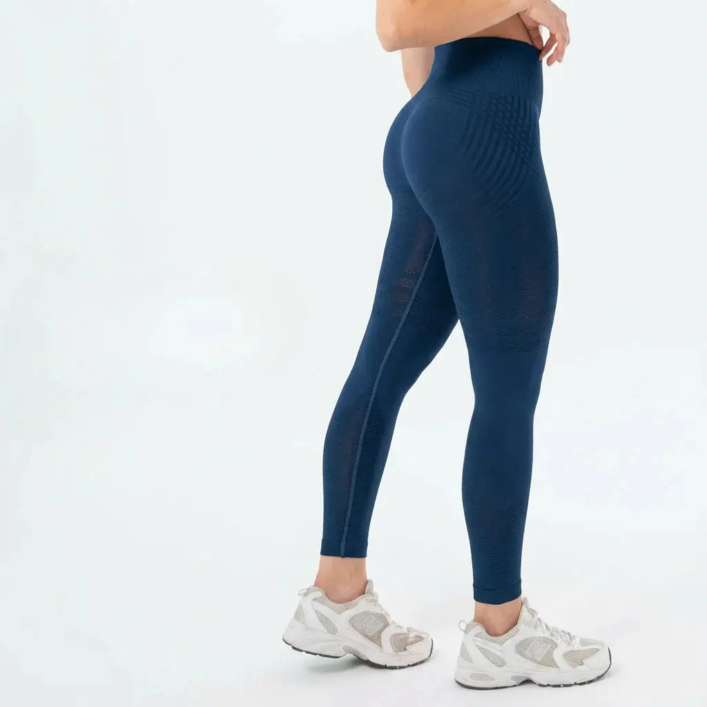 Legging de compression Lysane bleu
